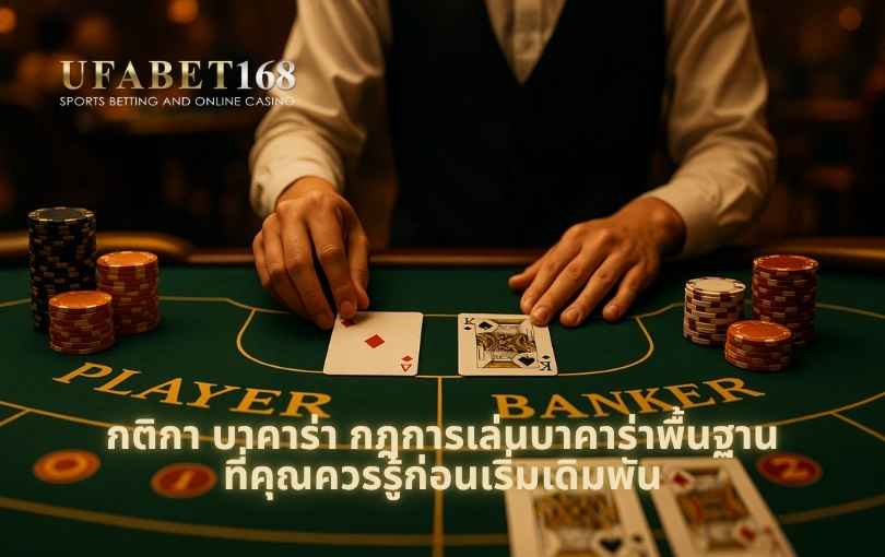 กติกา บาคาร่า กฎการเล่นบาคาร่าพื้นฐาน ที่คุณควรรู้ก่อนเริ่มเดิมพัน