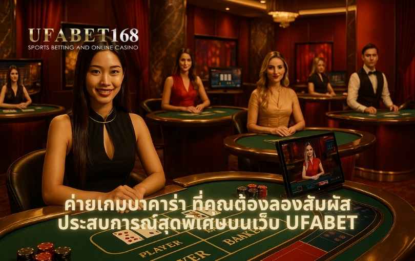 ค่ายเกมบาคาร่า ที่คุณต้องลองสัมผัสประสบการณ์สุดพิเศษบนเว็บ UFABET