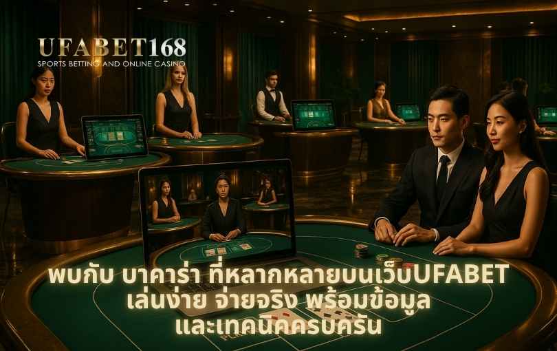 พบกับ บาคาร่า ที่หลากหลายบนเว็บUFABET เล่นง่าย จ่ายจริง พร้อมข้อมูล และเทคนิคครบครัน